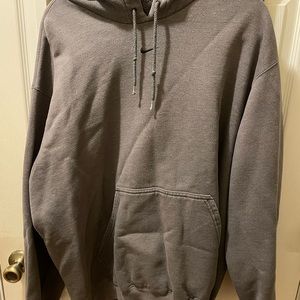 Nike Dark Grey XXL Sweatshirt with black Nike accents